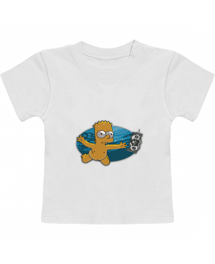 T Shirt Bebe Manches Courtes Bart Simpson Manches Courtes Tunetoo