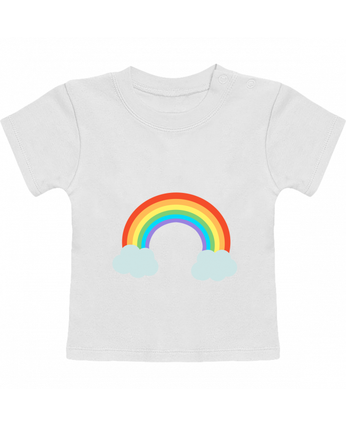 T Shirt Bebe Manches Courtes Arc En Ciel Manches Courtes Tunetoo