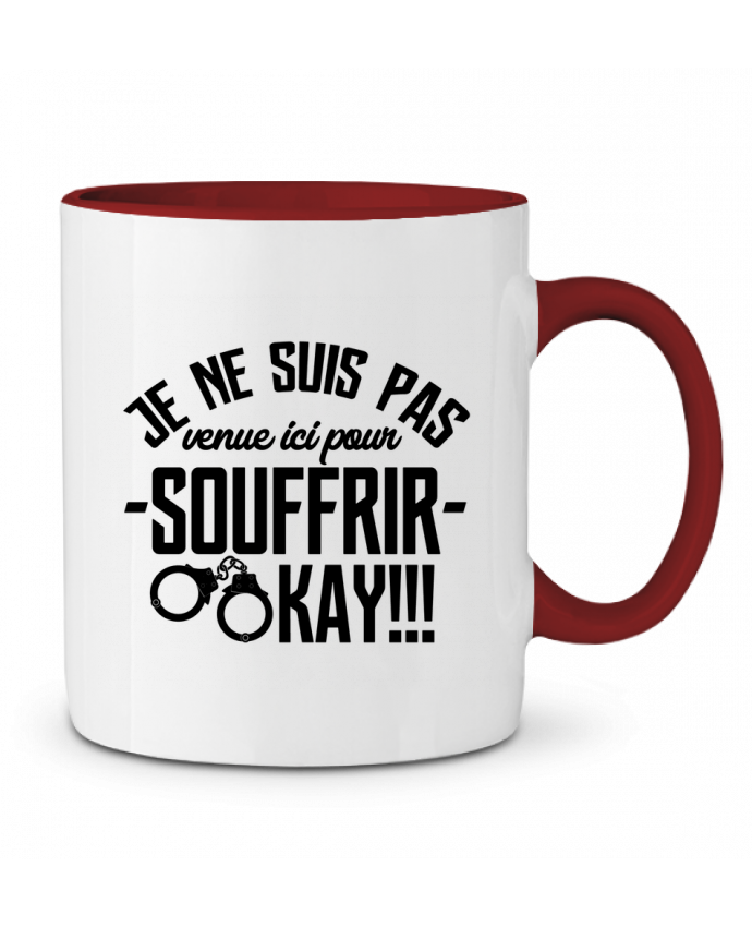 Je Suis Pas Venue Ici Pour Souffrir