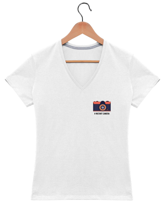 t shirt femme orange