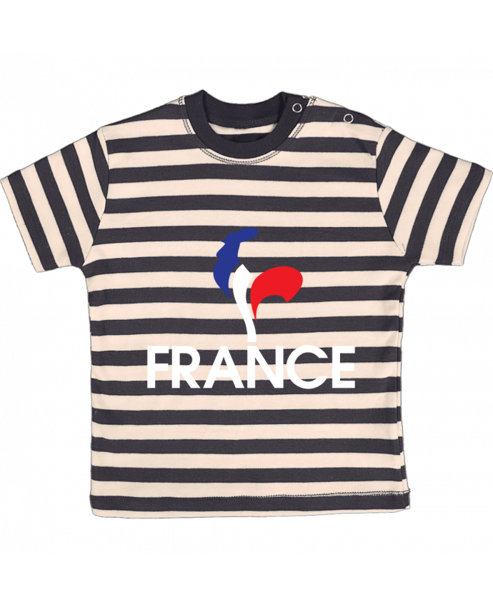 T Shirt Bebe A Rayures France Et Coq Freeyourshirt Com Tunetoo