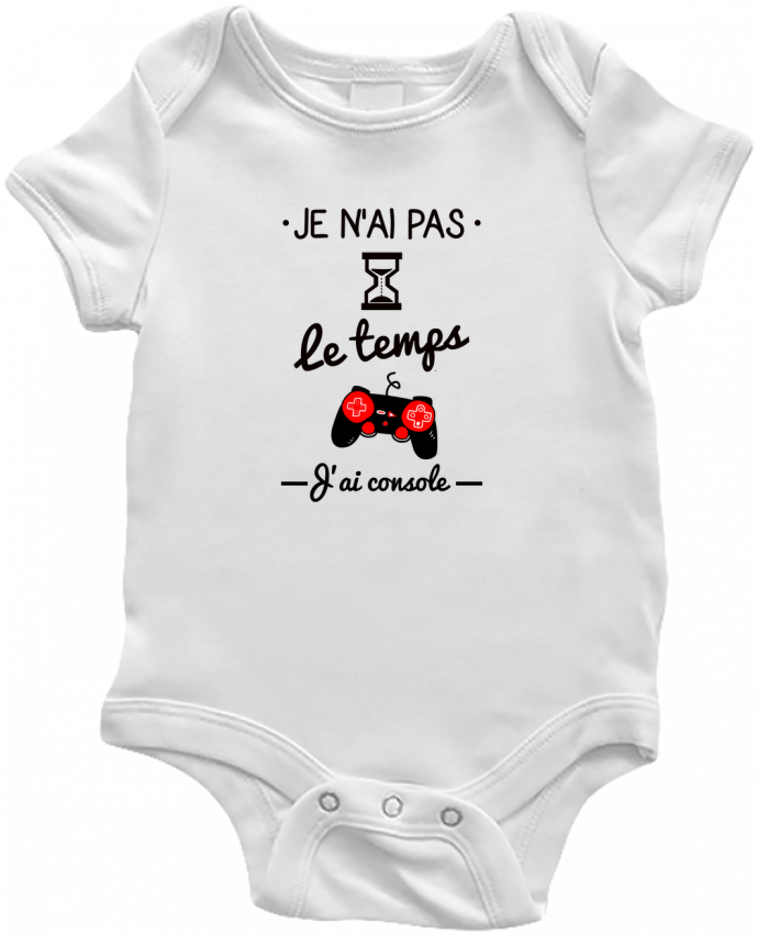 Body Bebe Pas Le Temps J Ai Console Tee Shirt Geek Gamer Par Benichan Body Bebe Pas Le Temps J Ai Console Tee Shirt Geek Gamer Par Benichan