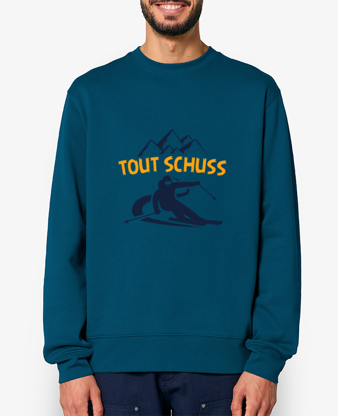 Sweat-shirt Tout Schuss Ski Humour Tunetoo