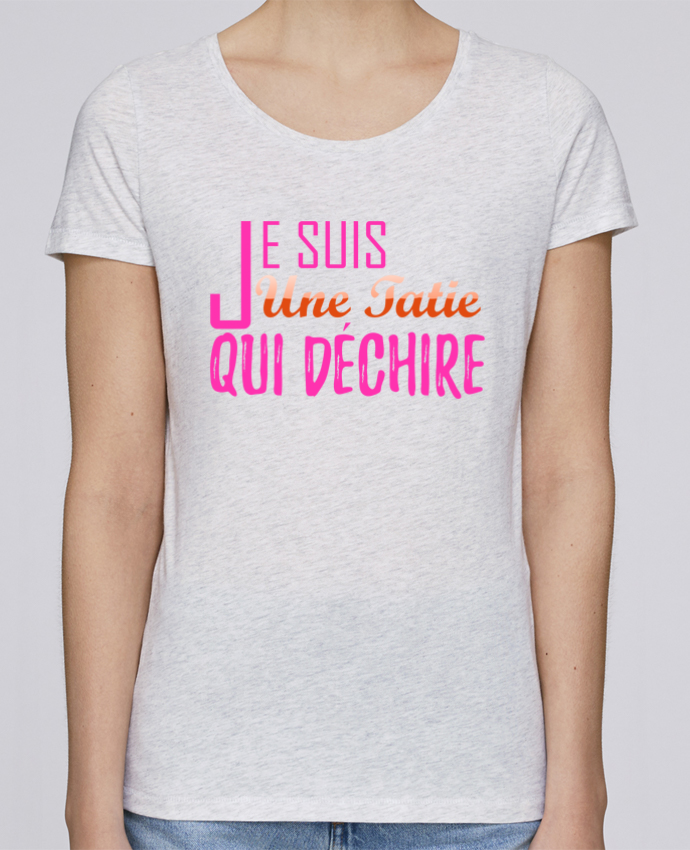 T-shirt Femme Stella Loves Je suis une tatie qui déchire - tunetoo