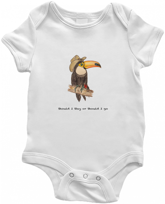 Body Bebe Toucan Par La Paloma
