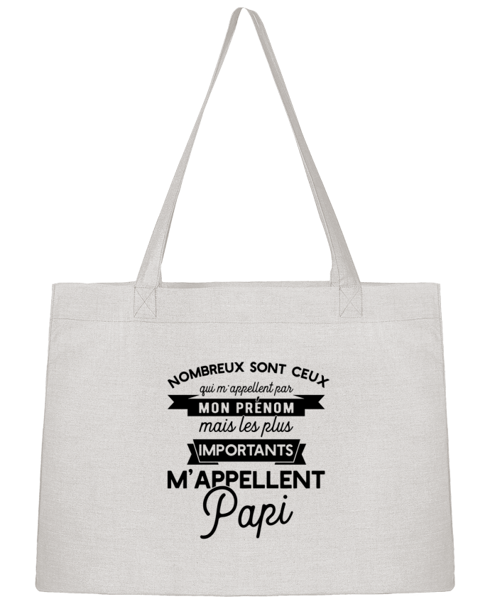 Sac Cabas Shopping Stanley Stella on m'appelle papi humour