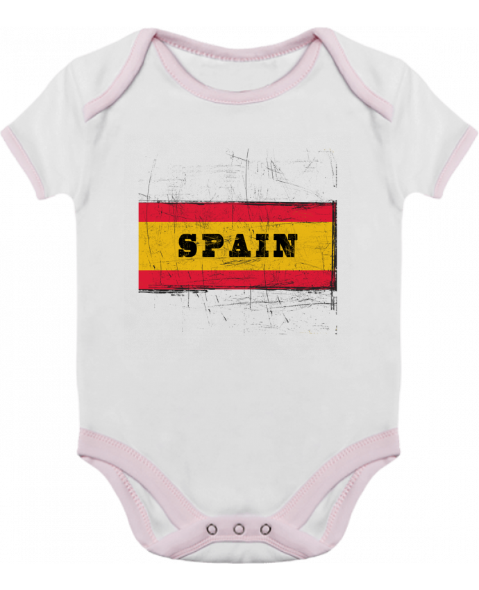 Body Bebe Contraste Drapeau Espagnol Les Caprices De Filles