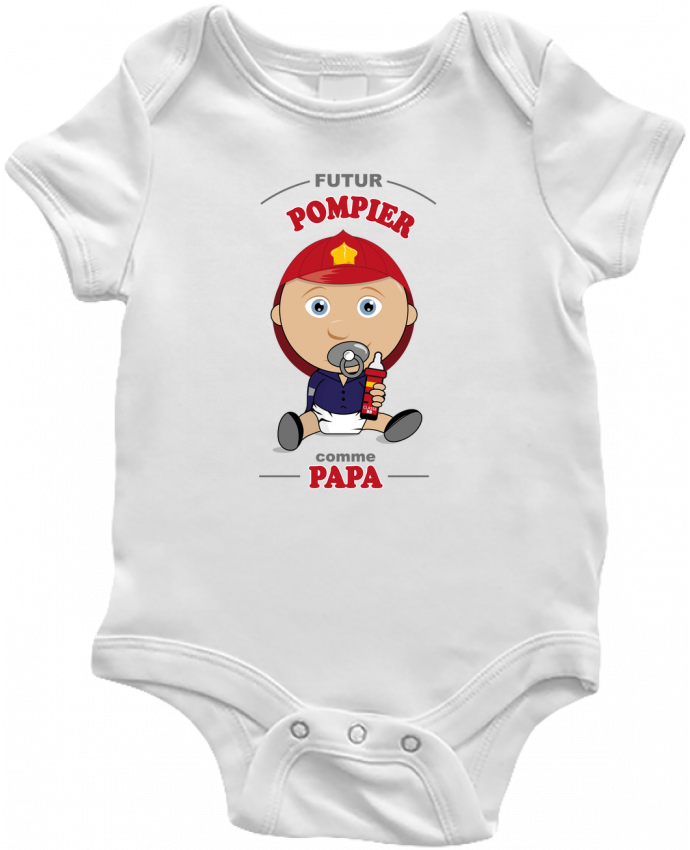Body Bebe Futur Pompier Comme Papa Par Graphick Kids Body Bebe Futur Pompier Comme Papa Par Graphick Kids