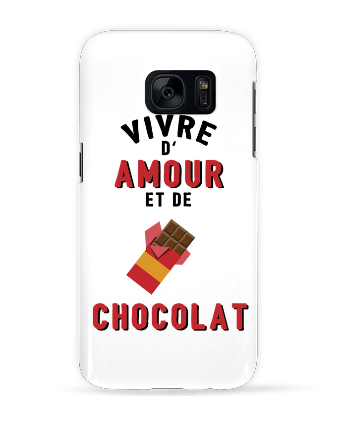 coque iphone 7 plus chocolat 3d