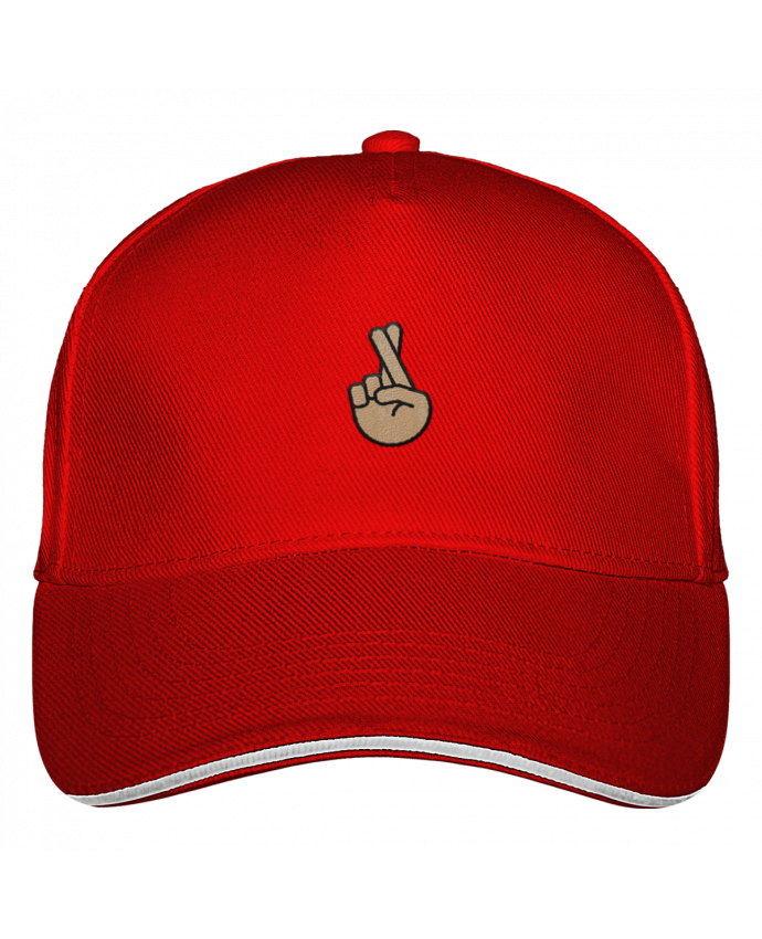 Casquette 5 Panneaux Ultimate Doigts croisés white