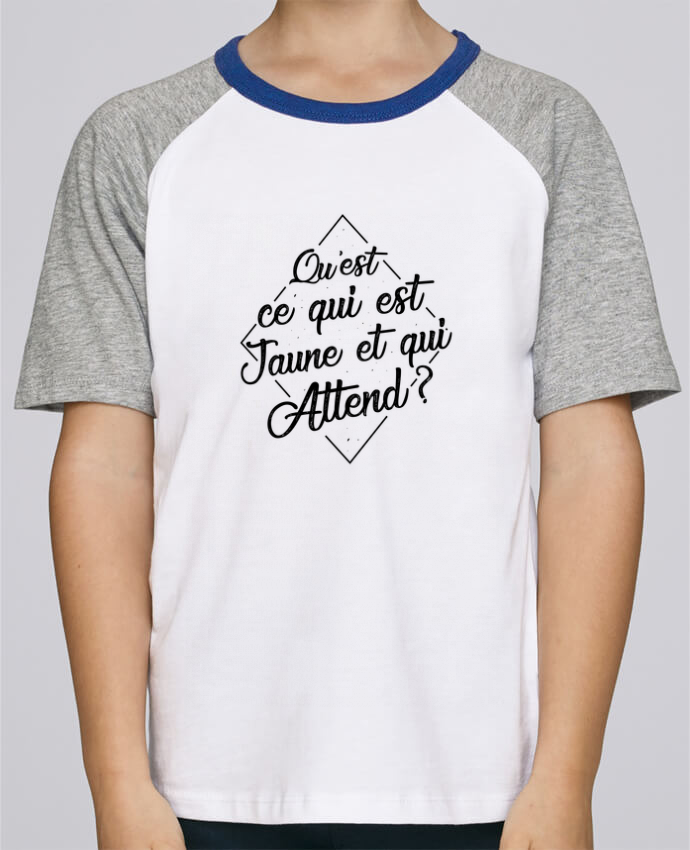 t shirt enfant jaune