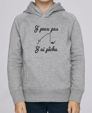 Sweat à Capuche Humour Pêcheur - Motif Poisson Pêche - Coupe Classique - 241 G - Pour Homme