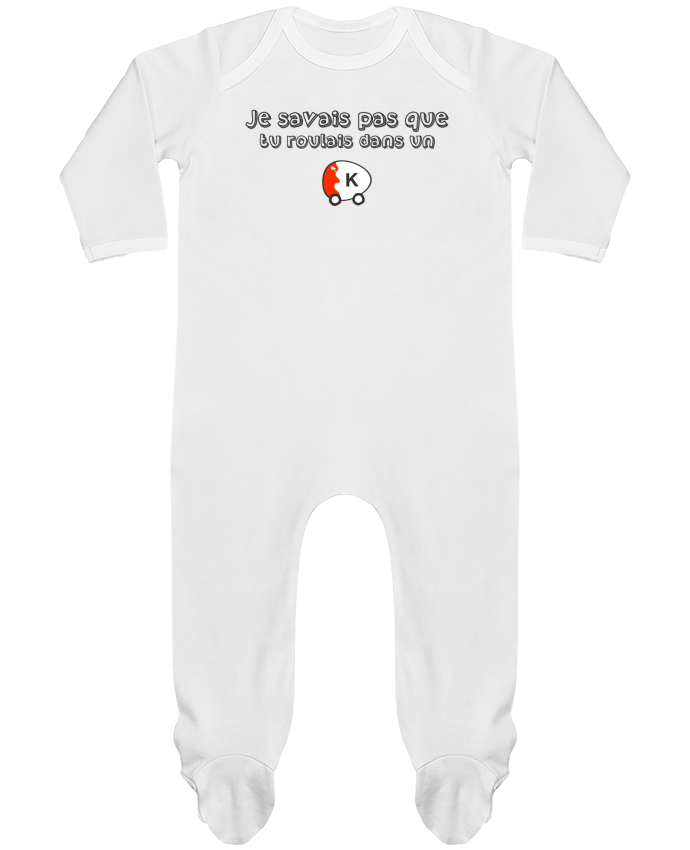 Pyjama Bebe Manches Longues Contraste Voiture Kinder Citation Dikkenek Tunetoo
