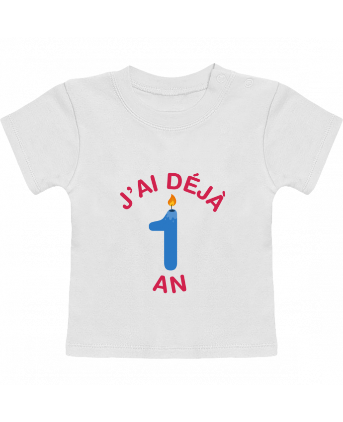 T Shirt Bebe Manches Courtes Deja 1 Ans Cadeau Bebe Manches Courtes Tunetoo