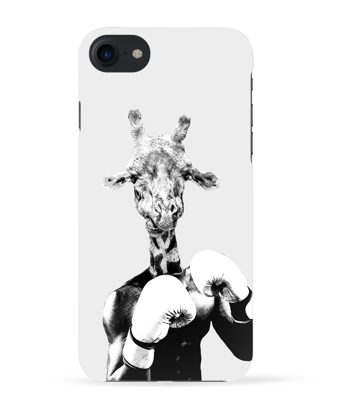 COQUE 3D Iphone 7 Girafe boxe de justsayin