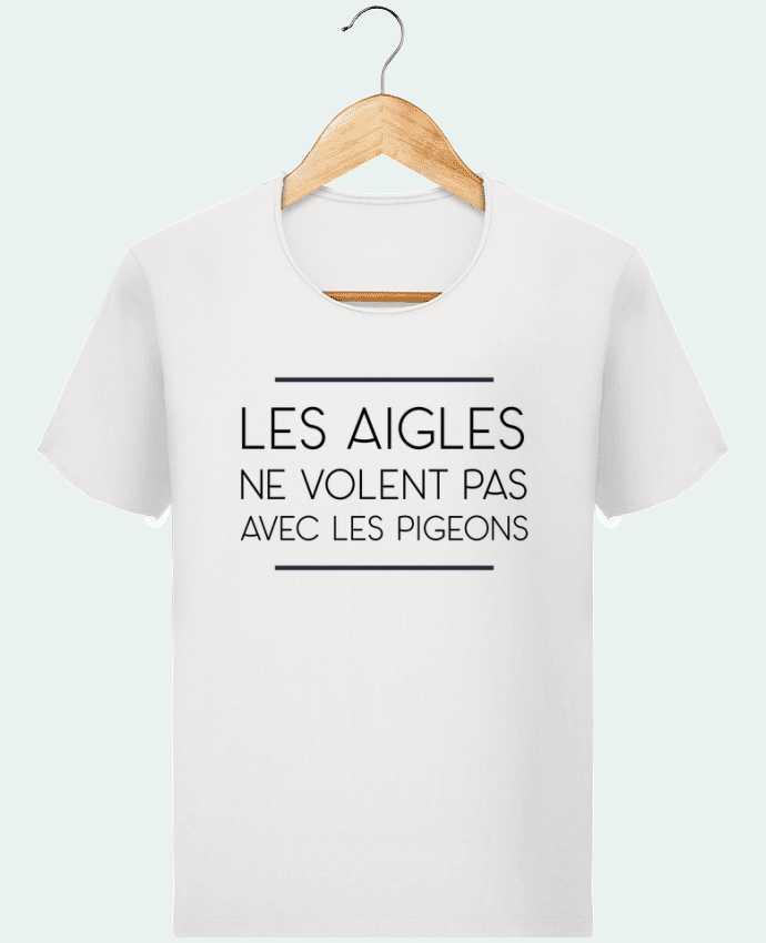 T Shirt Homme Stanley Imagines Vintage Les Aigles Ne Volent Pas Avec Les Pigeons Designer Wbang