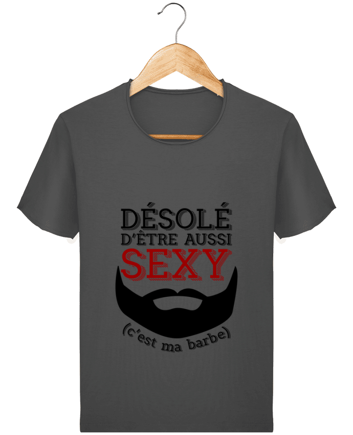 T-shirt Homme Stanley Imagines Vintage Barbe sexy cadeau humour designer  Original t-shirt