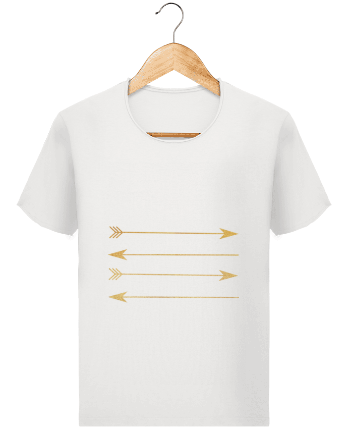 tee shirt doré homme