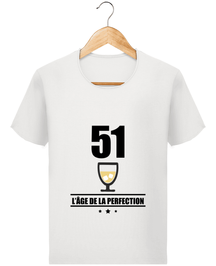 T Shirt Homme Stanley Imagines Vintage 51 Ans Age De La Perfection Pastis Anniversaire Designer Benichan T Shirt Homme Stanley Imagines Vintage 51 Ans Age De La Perfection Pastis Anniversaire Designer Benichan