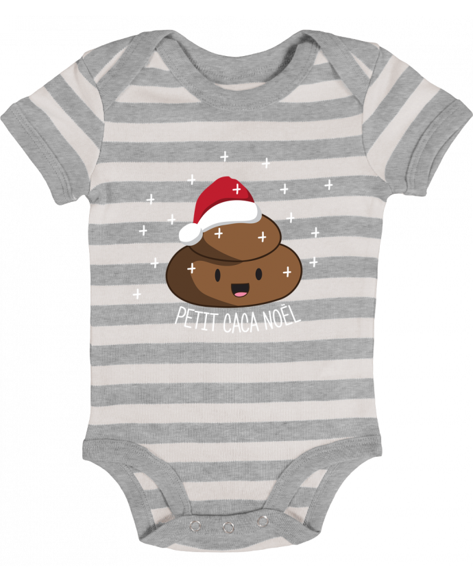 Body Bebe A Rayures Petit Caca Noel Par Tunetoo