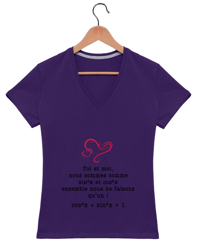 T Shirt Col V Femme 180 Gr T Shirt Avec Une Intuitive Citation D Amour Boutikto T Shirt Col V Femme 180 Gr T Shirt Avec Une Intuitive Citation D Amour Boutikto
