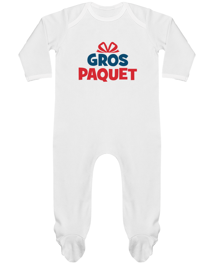 Pyjama Bebe Manches Longues Contraste Noel Gros Paquet Tunetoo