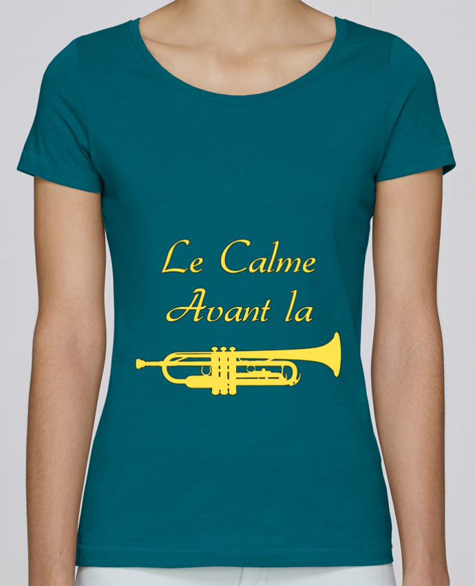 T Shirt Femme Stella Loves Le Calme Avant La Trompette Francoisville