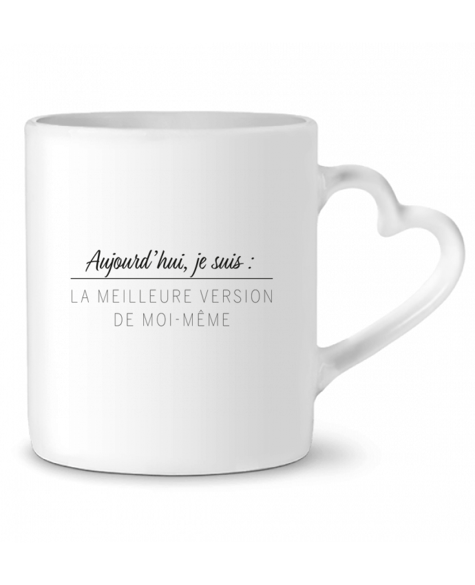 La Meilleure Version De Moi-même Blanche Gardin Date Mug Coeur La meilleure version de moi-même - Mea Images