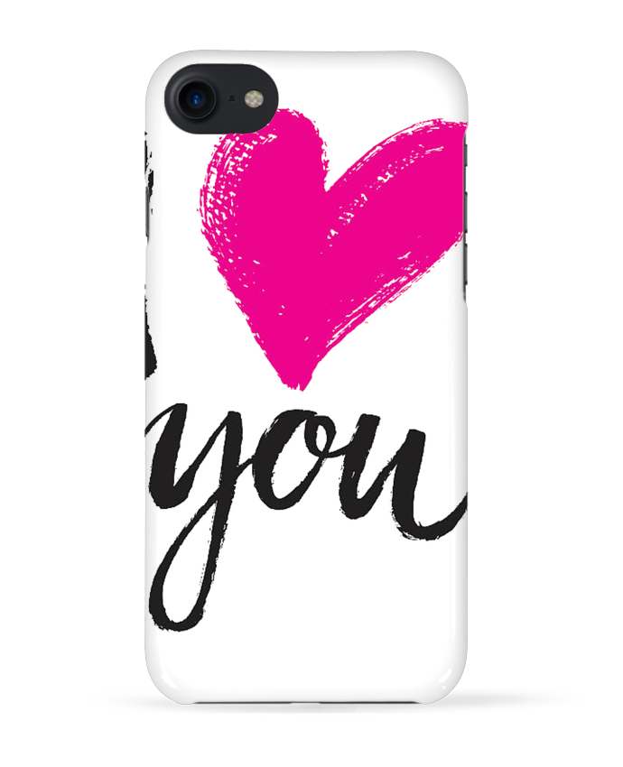 coque iphone 7 transparent love