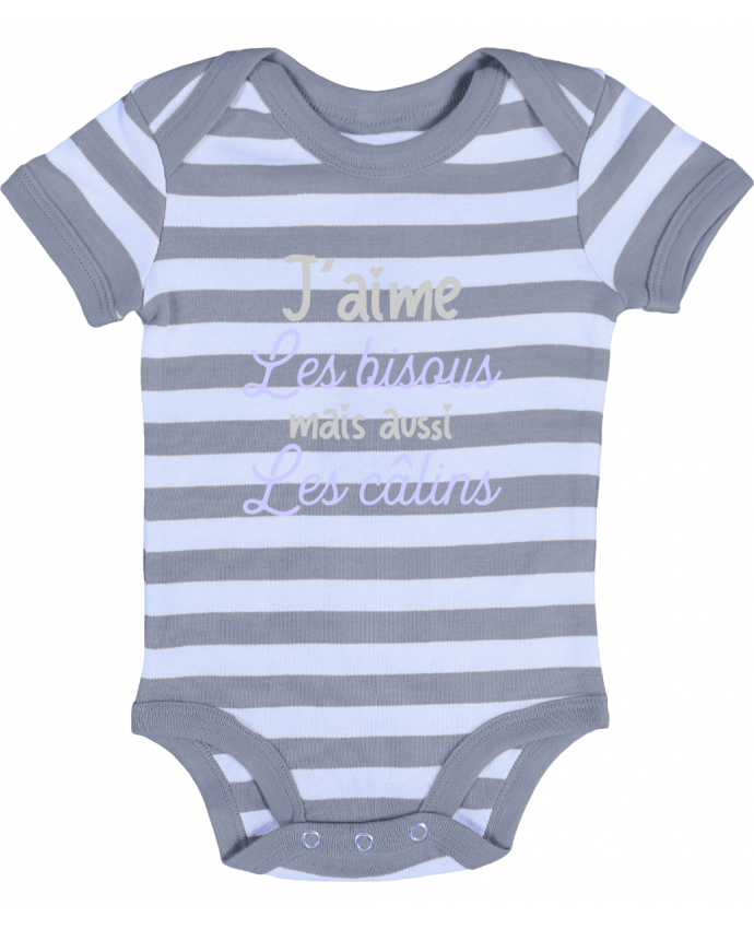 Body Bebe A Rayures J Aime Les Bisous Cadeau Naissance Bebe Par Original T Shirt Body Bebe A Rayures J Aime Les Bisous Cadeau Naissance Bebe Par Original T Shirt