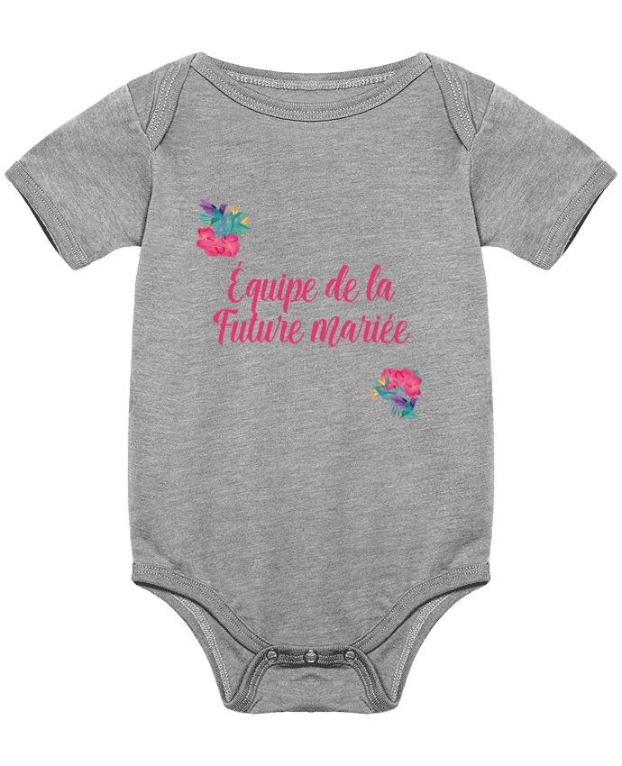 Body Bebe Collection Mariage 4 Saisons Aquarelle Ete Equipe De La Future Mariee Par Clairefeuilleciseaux