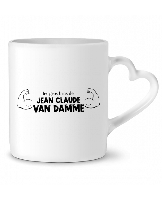 Mug Coeur Les Gros Bras De Jean Claude Van Damme Jul Tunetoo
