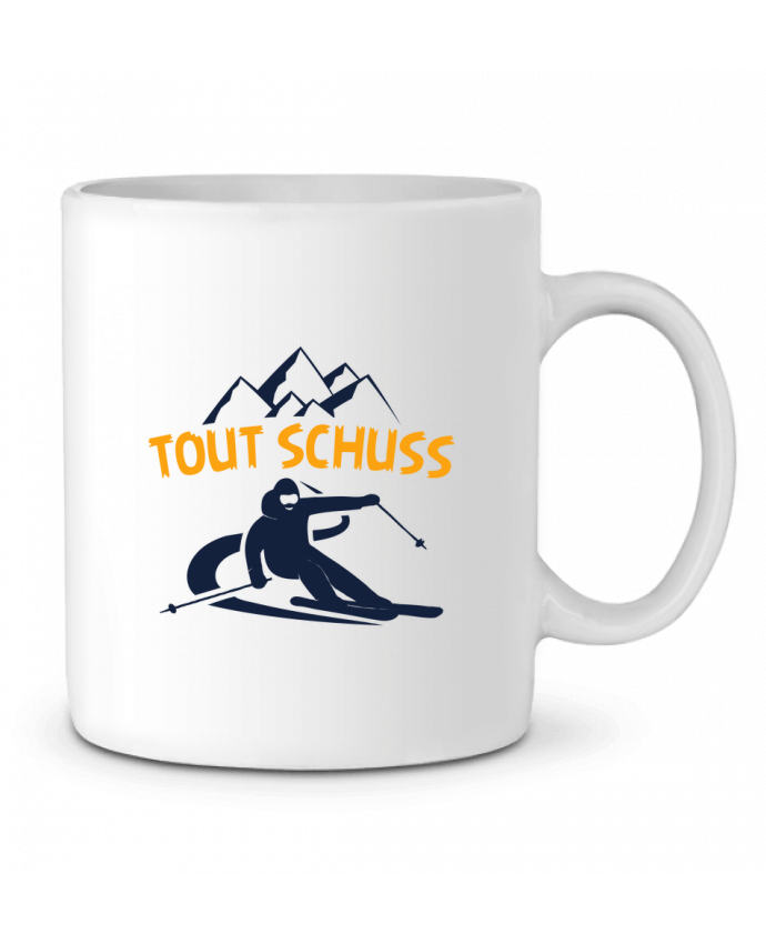 Mug en Céramique Tout Schuss Ski tunetoo