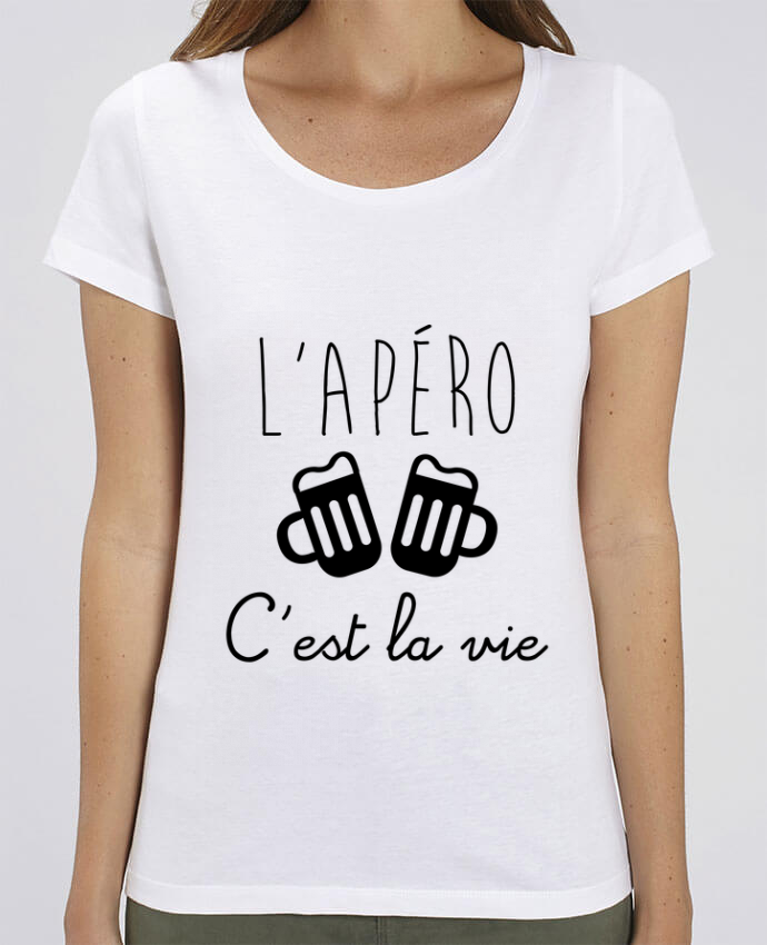 T Shirt Essentiel Stella Jazzer L Apero C Est La Vie Humour Alcool Drole Cadeau Tunetoo