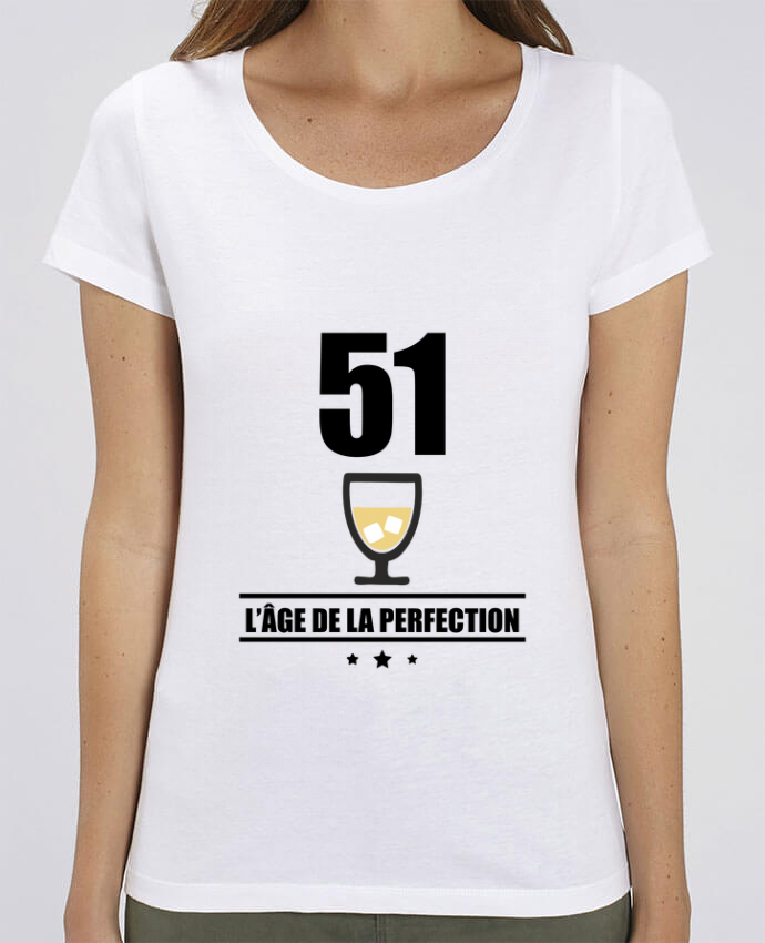 T Shirt Essentiel Stella Jazzer 51 Ans Age De La Perfection Pastis Anniversaire Cadeau Tunetoo