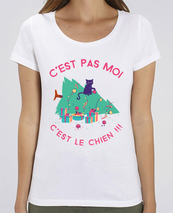 T-shirt Homme Chat Géométrique – Mème Drôle – Neuf – Coton – Fabriqué Main