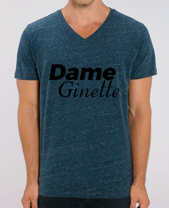 Tee Shirt Homme Col V Stanley Presenter Dame Ginette Idee Cadeau Tunetoo Tee Shirt Homme Col V Stanley Presenter Dame Ginette Idee Cadeau Tunetoo
