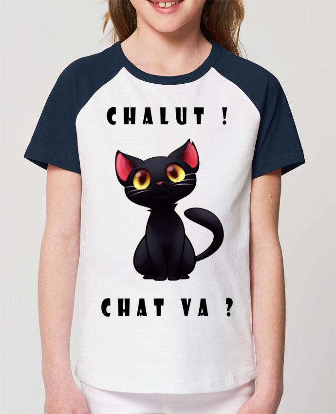 T Shirt Baseball Enfant Coton Stanley Mini Catcher Chalut Chat Va Original Tunetoo T Shirt Baseball Enfant Coton Stanley Mini Catcher Chalut Chat Va Original Tunetoo