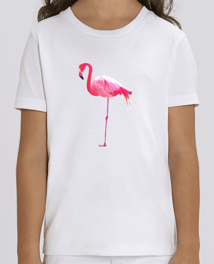 Tee Shirt Enfant Bio Stanley MINI CREATOR Flamant rose 100 Coton Bio Tunetoo