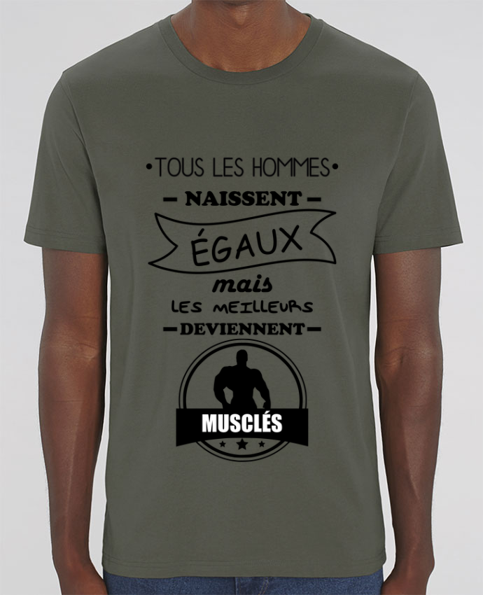 Débardeur Humour Serveur - Message 'Tous Les Hommes Naissent égaux…' - Pour Hommes, Cadeau Fête Des Pères, Noël