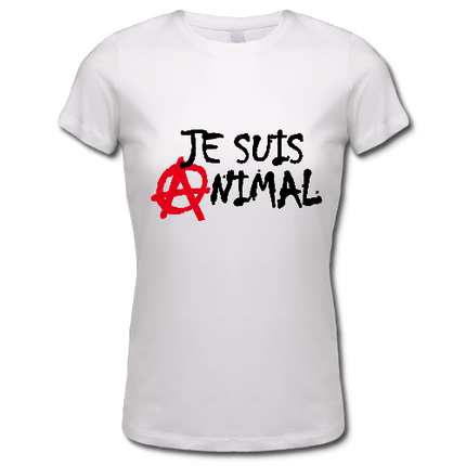 T-shirt femme/blanc/bio