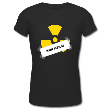 T-shirt femme/noir/bio