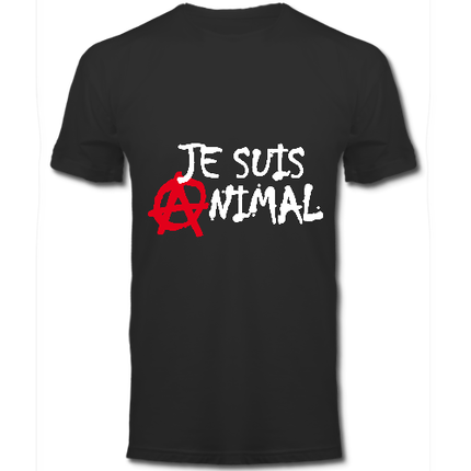 T-shirt homme/noir/bio