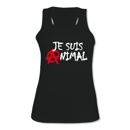 Débardeur sport/femme/noir