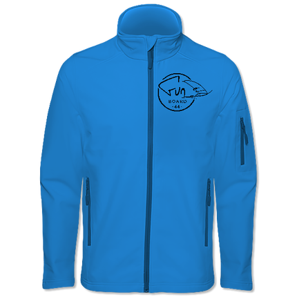 Veste soft shell homme blue