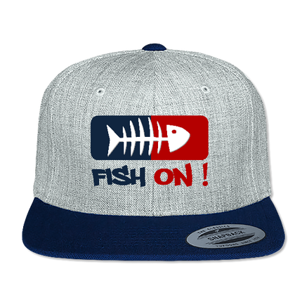 Casquette type snapback officielle Fish On