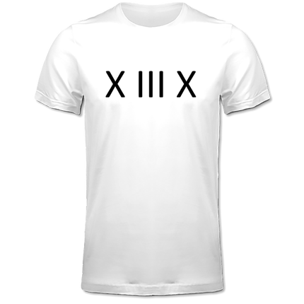 X III X White