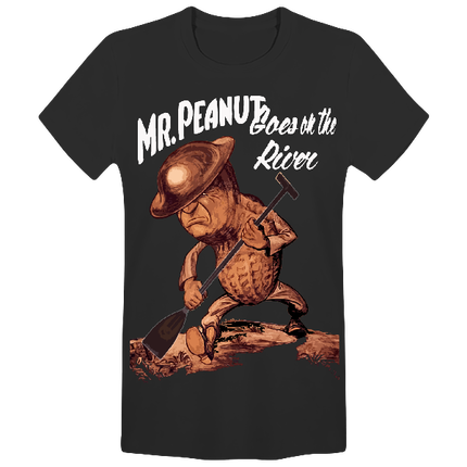 T-Shirt Mr Peanut noir