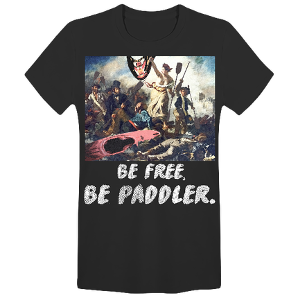 T-Shirt Be free, be paddler homme