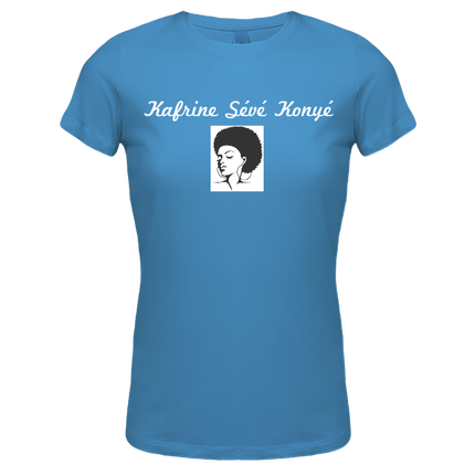 T-shirt Bleu kafrine Sévé Konyé